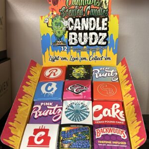 Candle Budz Cannabis Scented (Display of 12)