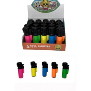 3 inch Mini Solid Torch Lighters (Display of 20)