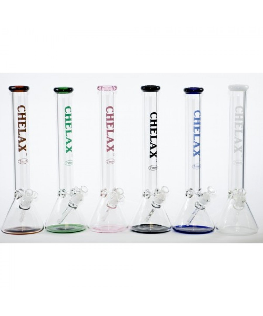 18 Inch Chelax 7 mm W/Colored Bottom & Mouthpiece