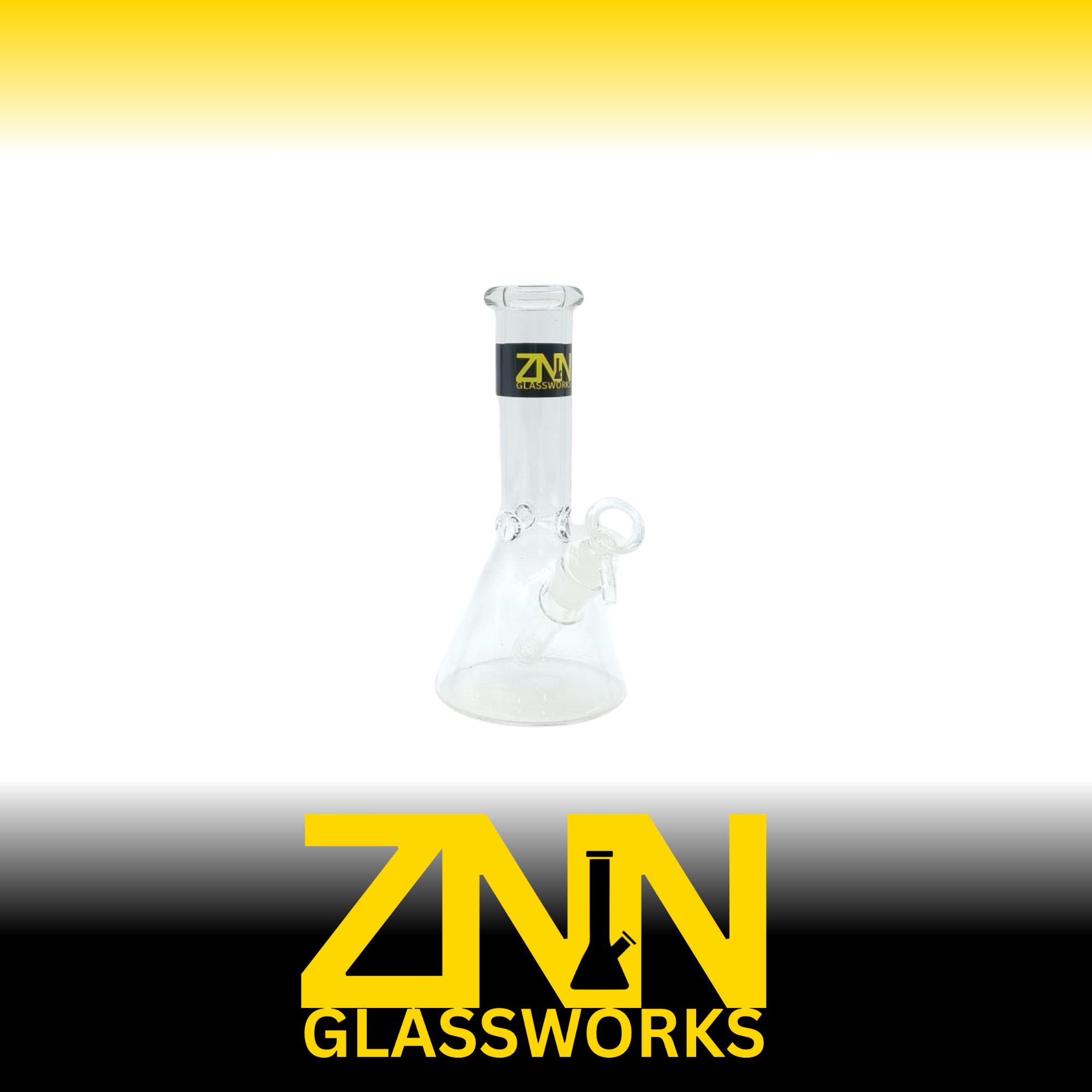 ZNN GLASSWORKS 8 INCH BONG - ZN604