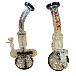AK904 -4MM 10″ Boss Glass Bong. BDL-AK904