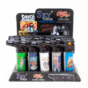 Sky Cheech & Chong Limited Edition Torch Lighter - 15ct - BDL-SK101CC