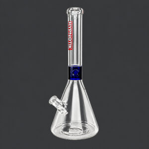 HYPNOTIK 18 INCH 9MM BONG WITH WIDE 7 INCH BASE - BDL-HBW102